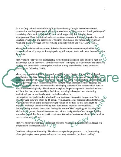 Studying Media Audiences