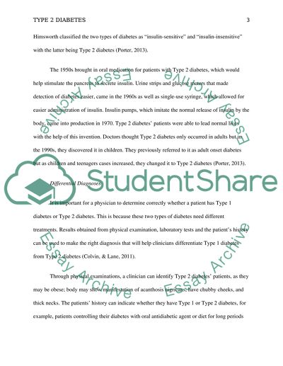 History of Type 1 and 2 Diabetes