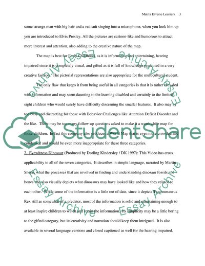 Matrix for diverse learners