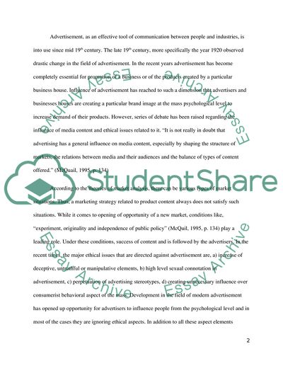 Elements of Racial Discrimination in Media and Advertisement