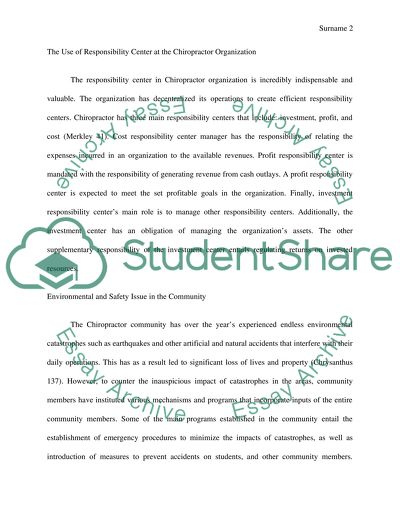 Health Services Finance