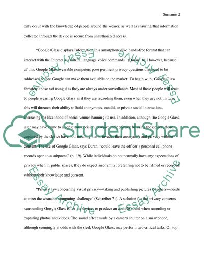 Privacy Issues at Google