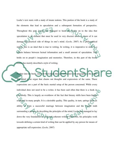 A Mere Writing Style