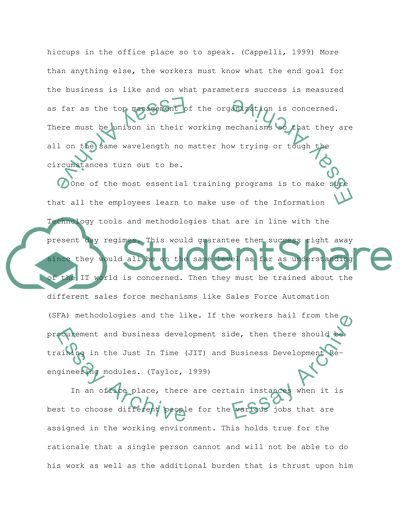 International Assignment Identify Selection
