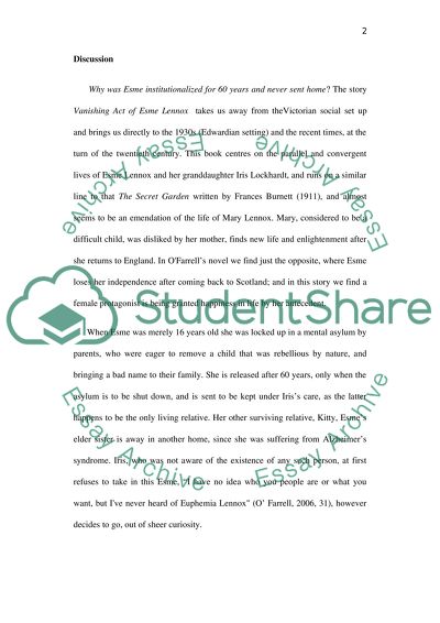 The vanishing act of Esme Lennox and the plight of Edwardian women