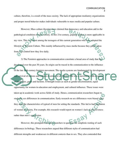 Theory of Mass Society