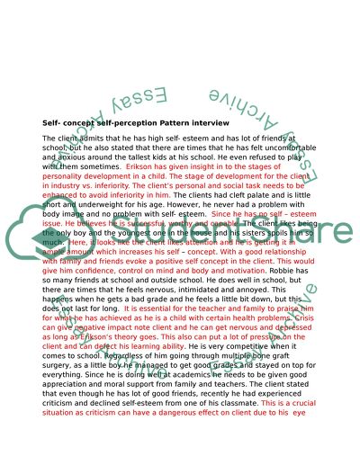 Cognitive-Perceptual Pattern