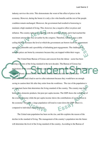 This is a position paper for an economics case