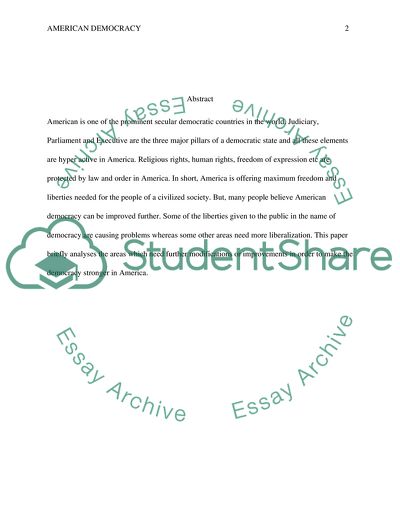 Democracy in America