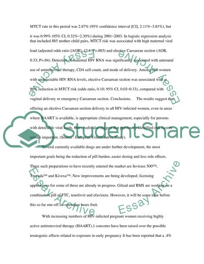 Highly Active Antiretroviral Therapy