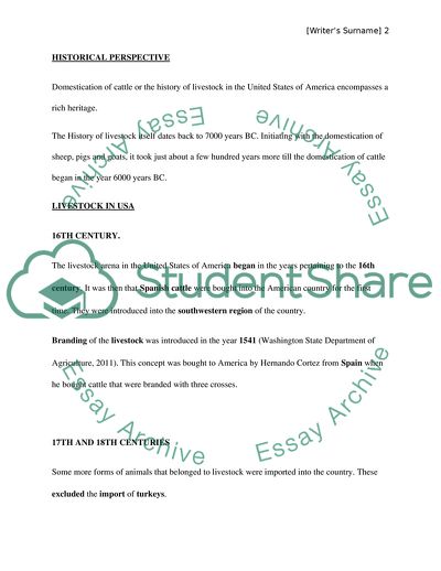 The Current Livestock Industry is Flourishing in the US