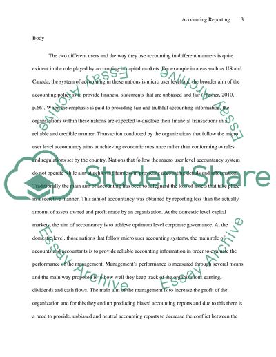 Accounting in Retaining a Credibility