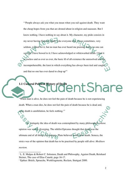 Death Is Not an Event in Life