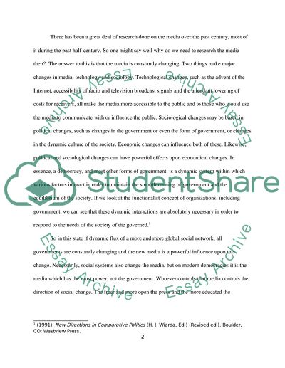 Media and Democracy: Conjoined Twins