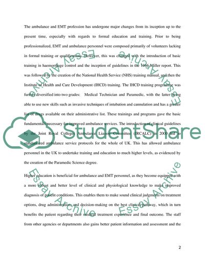 Progression in Practice and the Use of Thrombolytics
