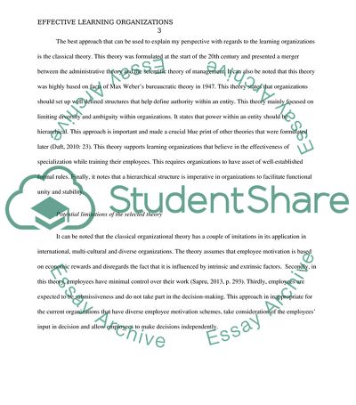 How to be an effective learning organization