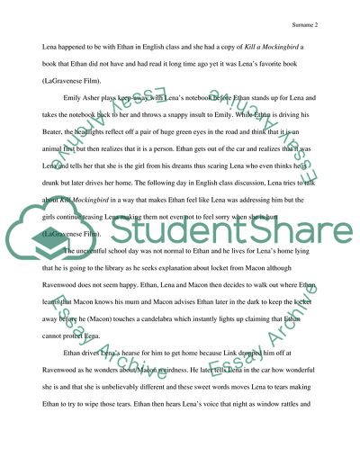 Beautiful Creatures Movie