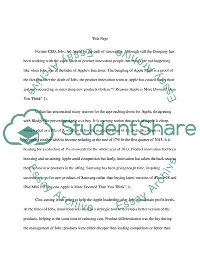 Apple and Samsung: Leading Rival