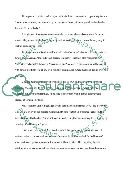 The Cocaine Kids by Williams