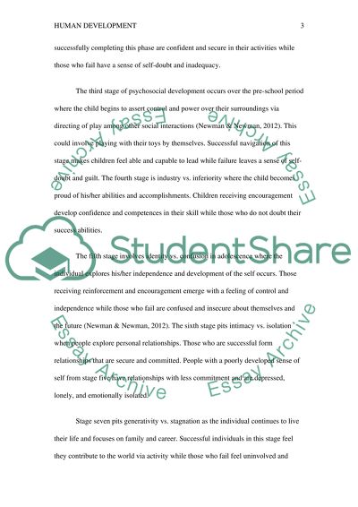 Development Through Life: a Psychosocial Approach