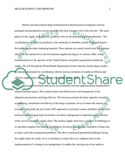 Supply Chain Management