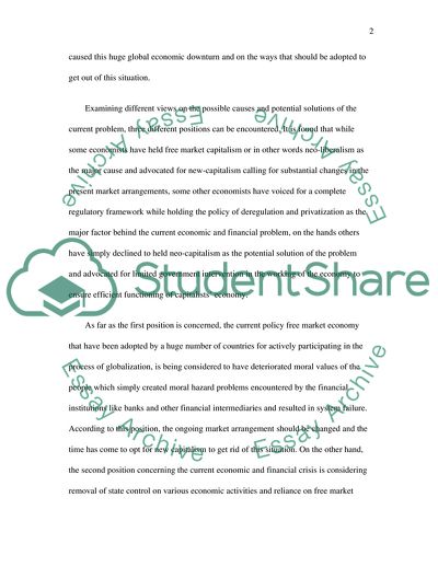 Economic and Contemporary Moral Problem