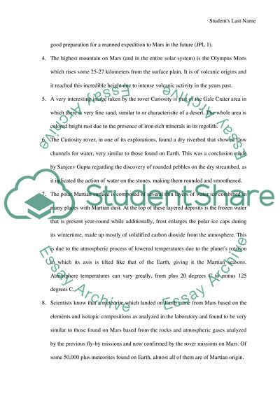 The Mars Missions - Spirit, Opportunity and Curiosity