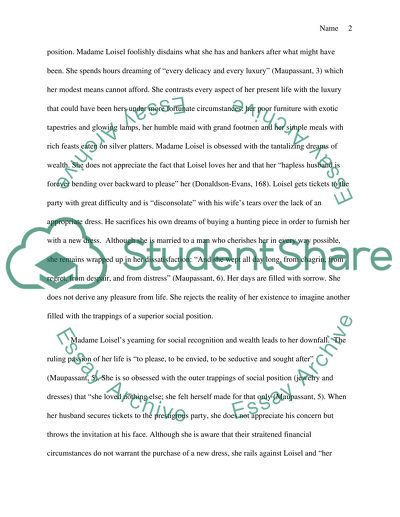 Guy de Maupassants The Necklace