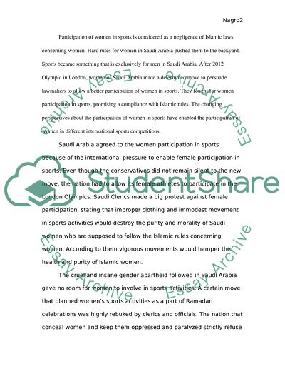 The History of Saudi Women In Sports