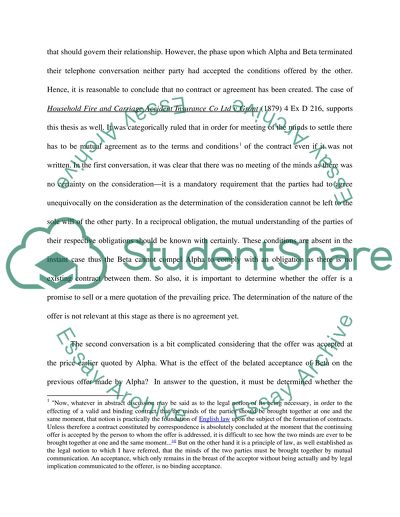 International Commercial Contract - Beta Ltd