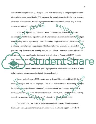 Saudi Undergraduates about English Academic Listening difficulties at Umm Al-Qura University