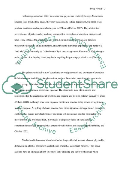 The Influence of Drugs: the Most Preventable Cause of Death in the United States