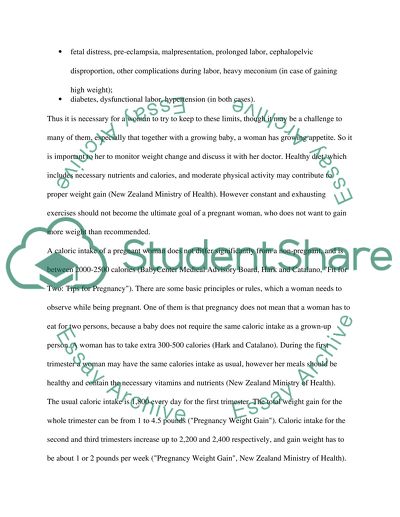 Self -Care During Pregnancy