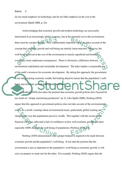 Governments Should Focus on the Well-Being of Their Populations Rather Than Economic Growth