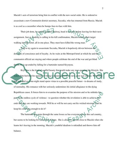 Ashes and Diamonds by Jerzy Andrzejewski