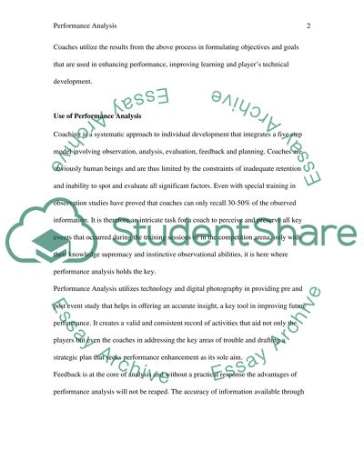 What Is Performance Analysis