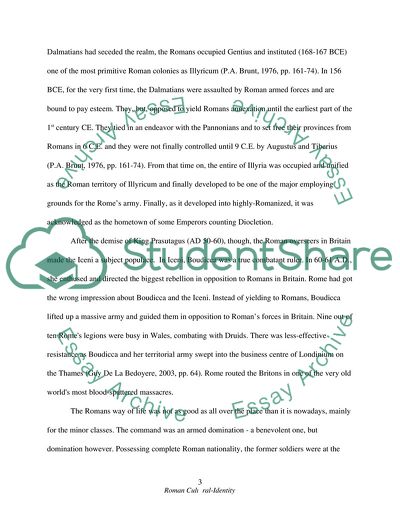 Did the Roman State Seek to Impose a Roman Cultural Identity on Provincials