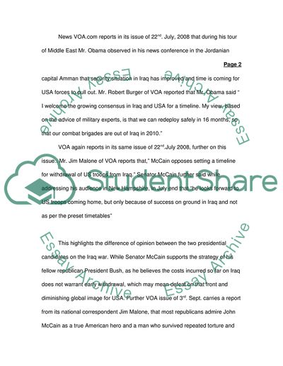 McCain will win the 2008 presidential elections
