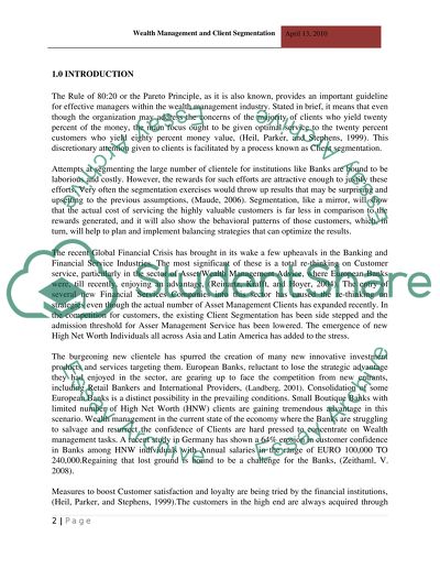 Private Banks and Wealth Management Firms