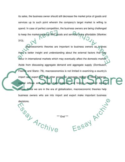 Importance of Macro- and Microeconomics to Small and Large Business Owners