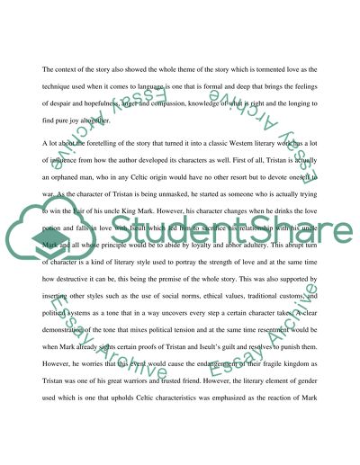 The Romance of Tristan and Iseult