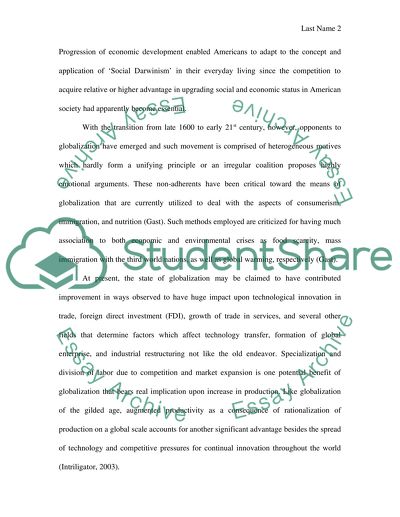 What Do Anti-Globalists See as a Threat to the Globalization of Trade