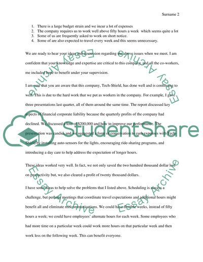 Changes To Be Considered