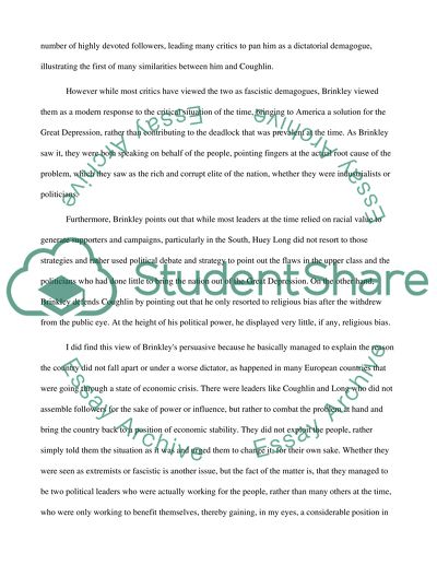 Voice of Protest by Alan Brinkley