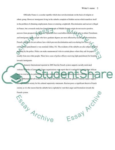 The Impact of Racism and Discrimination