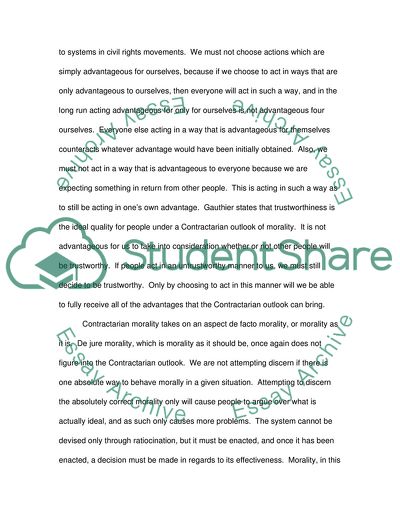 Rational Way to Approach Morality