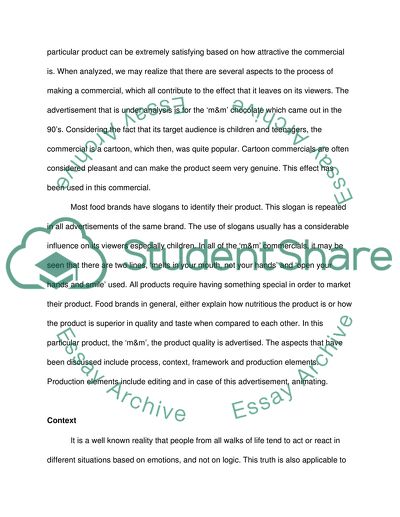 Background and Context of Advertising