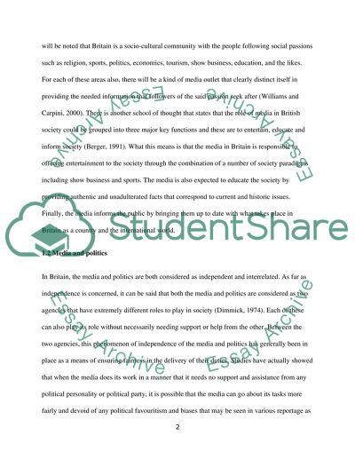 Newspaper Portrayals of Boris Johnson