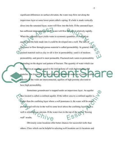 Buried Bedrock Valleys Filled with Glacial Deposits