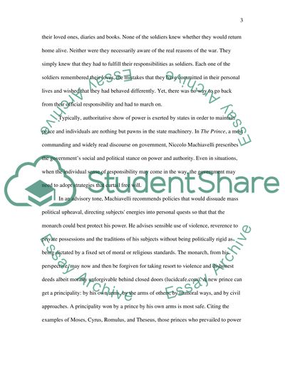 Government responsibility Vs Individual responsibilty